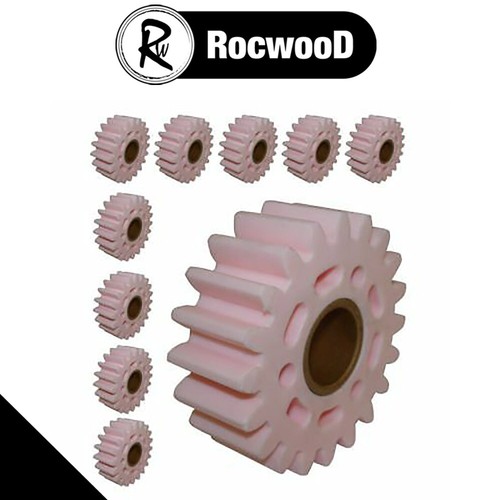 Großes Weißes Zahnrad Für Suffolk Qualcast QX & Atco Balmoral Rasenmäher