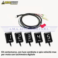 HEALTECH Contamarce Kit GPX-Y01+GPXT BIANCO. YAMAHA FZ1 naked 2013 2014 2015