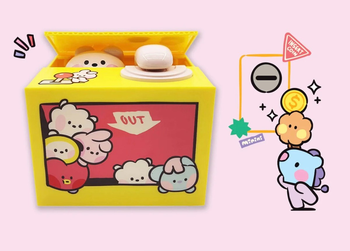 ク10★最終価格‼️★◎bt21/がまくち財布/COOKY BTS BT21 COOKY MININI COIN BANK Piggy Bank Kids Gift | eBay