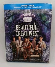 Beautiful Creatures (Blu-ray+DVD,2013) PRE-OWNED VERY GOOD With SLIPCOVER 