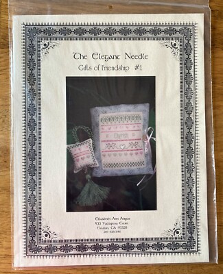 The Elegant Needle GIFTS OF FRIENDSHIP #1 Cross Stitch Pattern Chart