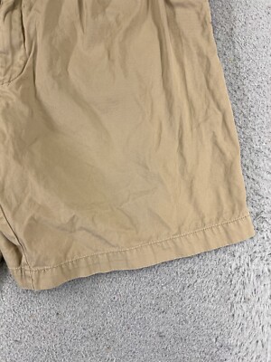 Polo Ralph Lauren Shorts Adult 36 Beige Pleated Tyler Short 100