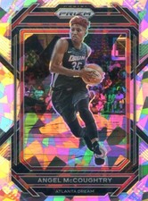 2023 Panini Prizm WNBA ANGEL MCCOUGHTRY #75 CRACKED ICE PRIZM DREAM