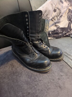 Doc Martens Used Used Doc Martens Steel Toe Dr Martens 14 Hole