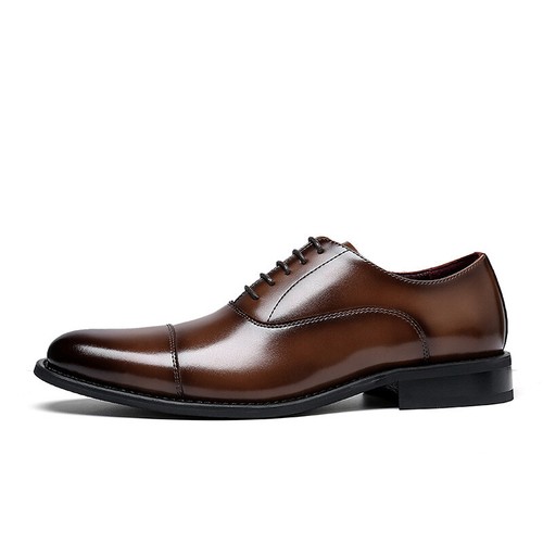 Nuove scarpe uomo vera pelle di mucca scarpe Oxford formali scarpe casual - Foto 9 di 10