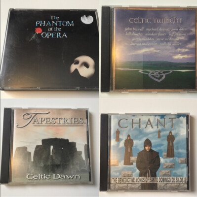 CD Lot Of 4 Celtic Twilight Chant Tapestries Celtic Dawn Phantom Of The Opera