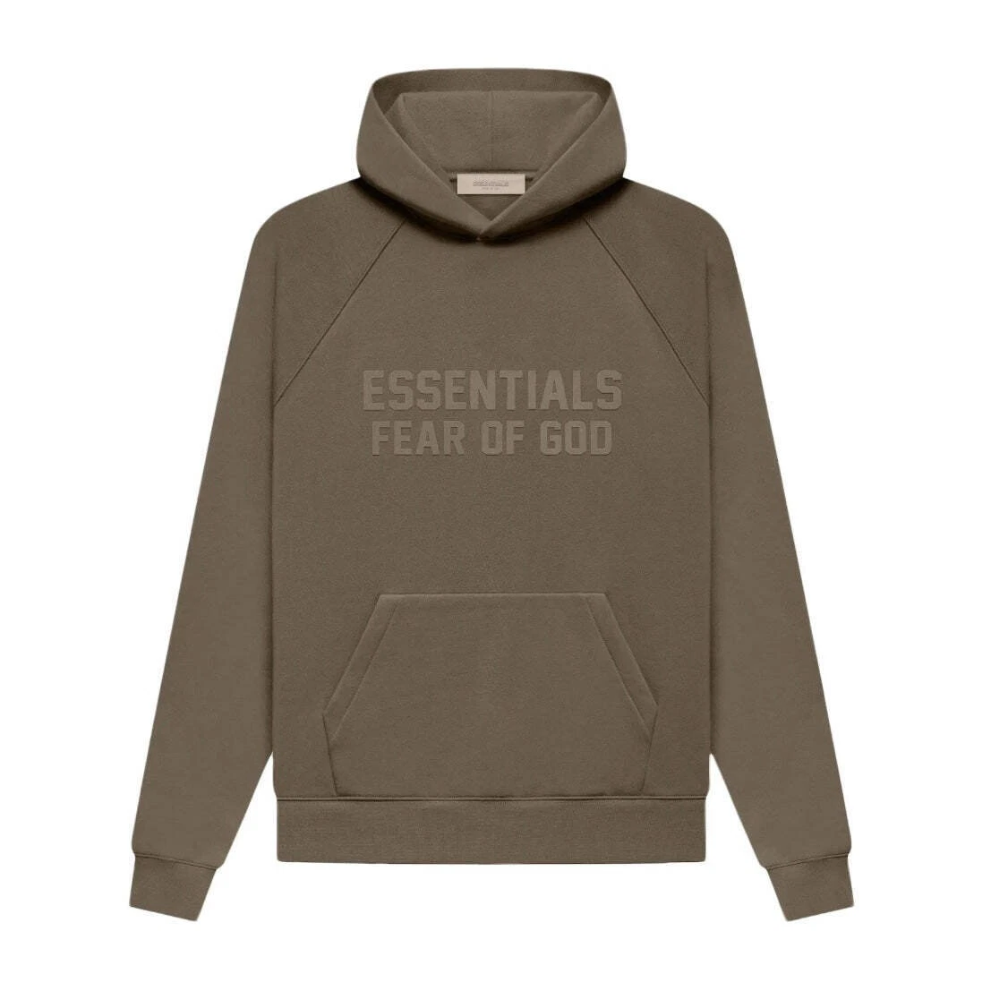Felpa con cappuccio Fear Of God Essentials 'Legno'