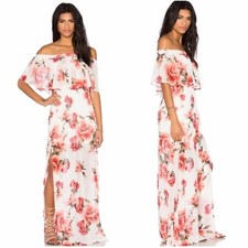 Women's Show Me Your Mumu Off shoulder floral Dress NWT XS
