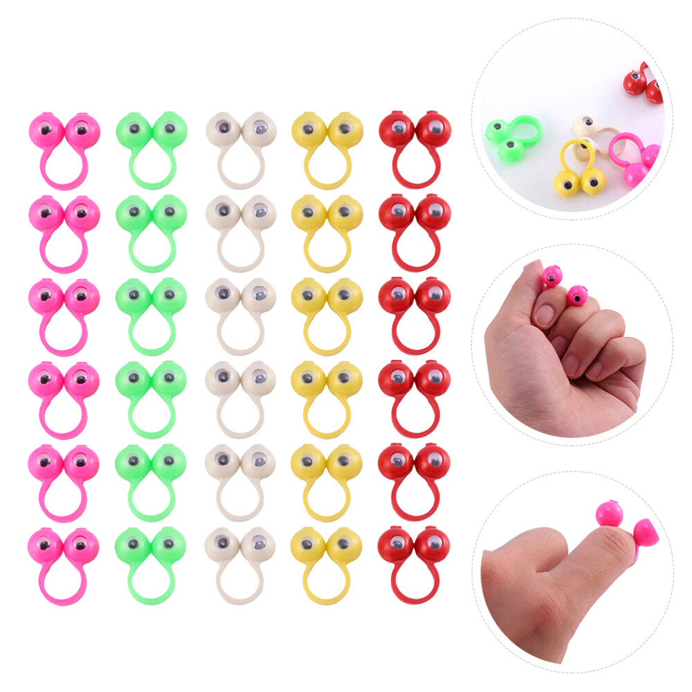 Finger Eyes Lot De 30 Jouets Pour Les Yeux - Boules Oculaires - Marionnettes à Doigts - Grand Finger Eyes Lot De 30 Jouets Pour Les Yeux - Boules Oculaires - Marionnettes à Doigts - Grand