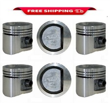 Chevy Chevrolet 292 Inline 6 Cylinder Piston Set 1963 - 1989 030 040 060