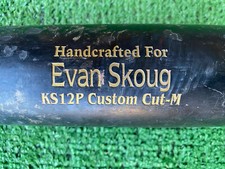 CHICAGO WHITE SOX EVAN SKOUG GAME USED BASEBALL BAT TCU STAR