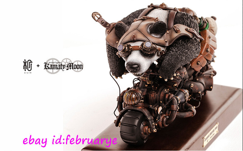 末那末匠　鎌田光司　Steampunk Motorbike Panda Mano Toys 《Steampunk Motorbike Panda》 Limited Edition