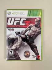 UFC Undisputed 3 (Microsoft Xbox 360, 2012) - Tested & Working
