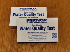 Fernox Water Quality Test Kits 62399 for Central Heating Inhibitor. 2 Pack