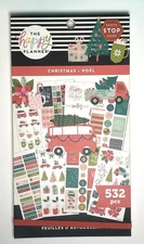 Happy Planner Christmas Noel Sticker Sheets 532 Pcs 673807647718