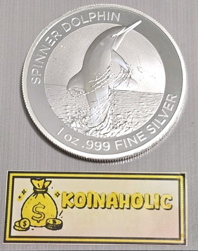 2020 Australian Spinner Dolphin Coin .999 Silver 25k Mintage Fast Ship 🚢 - Picture 3 of 7