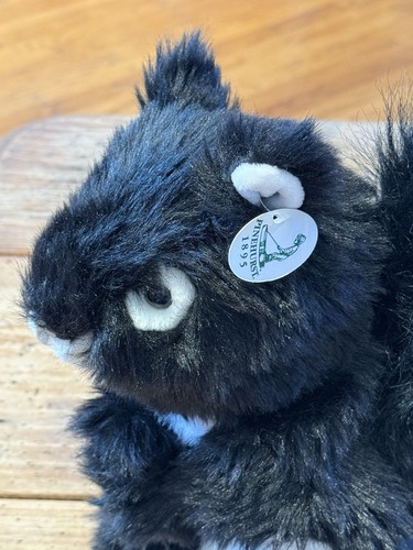 PINEHURST GOLF Plush “FOX SQUIRREL” Driver HEAD COVER Black & White NEW w/Tags - Picture 5 of 13
