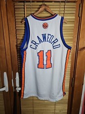 Vintage Reebok New York Knicks Jamal Crawford Jersey Stitched Sewn 1 Flaw Men L