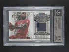 2013-14 Panini Crusade LEBRON JAMES 47/199 Game-Worn Patch Majestic #67 BGS 8.5