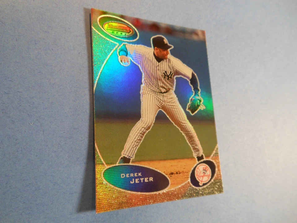 2003 Bowman's Best #BBDJ Derek Jeter New York Yankees Captain and HOF'er - Image 3 of 4