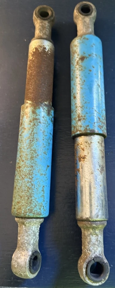 1972 SUZUKI MT50 Trail Hopper OEM задние амортизаторы Япония 1973 1971 работает MT 50 - Изображение 3 из 4