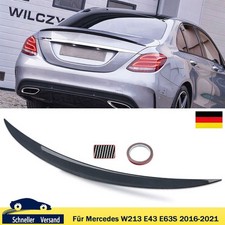 Stoßfänger Heckflügel Heckspoiler für Mercedes W213 E43 E63S 2016-21 Carbon Look Stoßfänger Heckflügel Heckspoiler für Mercedes W213 E43 E63S 2016-21 Carbon Look