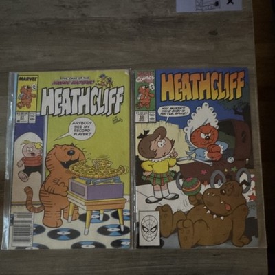 Marvel Heathcliff Comic Books Issues 27 & 53 by Marvel Comics