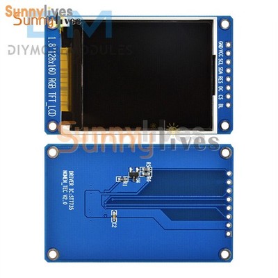 128x160 1.8 inch TFT Full Color SPI LCD Display Module replace OLED for Arduino