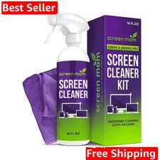 Screen Cleaner Spray and Microfiber Cloth 16oz Screen Cleaner Spray and Wipe ...