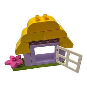 20 of 28 Bricks from Lego Duplo Snow Whites Cottage 6152 No Box/Manual