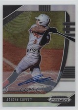 2020 Panini Prizm Draft Picks Silver Prizm Auto Adisyn Coffey #PDP83 Auto 14lc