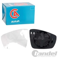 Alkar Spiegelglas AsphÄRisch Beheizbar Links Passend FüR Seat MII Skoda Citigo V