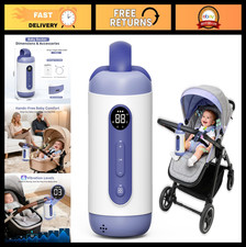 Portable Rechargeable Baby Rocker  Sleep Soother - 6 Vibration Levels, 21 Melod
