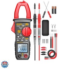Digital Clamp Meter Multimeter Tester with AC/DC Current,Voltage, NCV Amp Ohm...