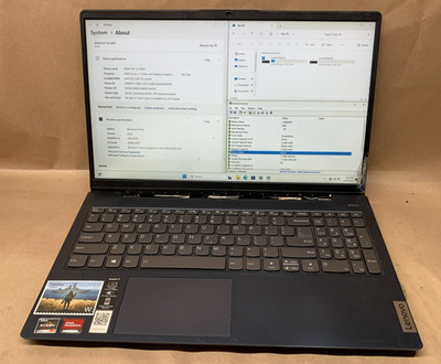 Lenovo IdeaPad 5, AMD Ryzen 7 5700U@1.8GHz, 8GB RAM, 256GB + 1TB SSD, Win11P