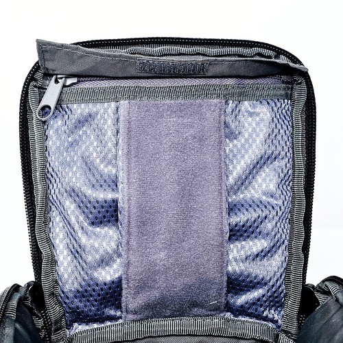 Case Logic SLR Zoom Camera Holster Bag SLRC-1Z Black/Gray/Orange - Picture 7 of 11