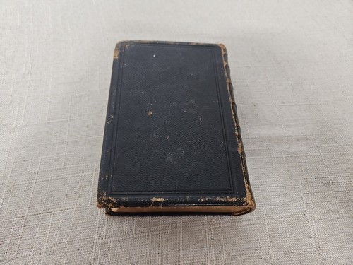 Antique Holy Bible 1880 Leather New York: American Bible Society - Picture 3 of 9