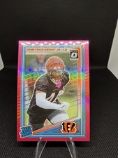 2025 Panini Donruss - Rated Rookie Demetrius Knight Jr.  Optic Pink Prizm (RC)
