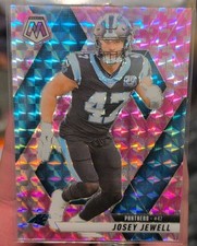2025 Panini Mosaic Prizm Josey Jewell Carolina Panthers #248 Football Card