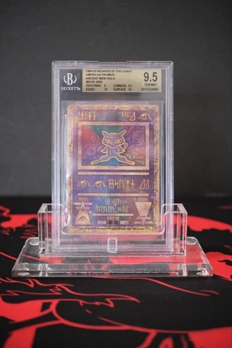 1999 Pokemon Movie Promo #1 Ancient Mew Holo Card BGS 9.5