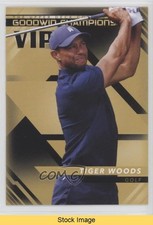 2022 Goodwin Champions VIP Level 1 Prize Card Achievement Tiger Woods READ 0a5e