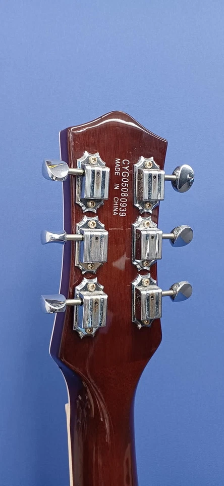 Diapasón GRETSCH G5235T usado cuerpo caoba palisandro negro Foto 3 de 4