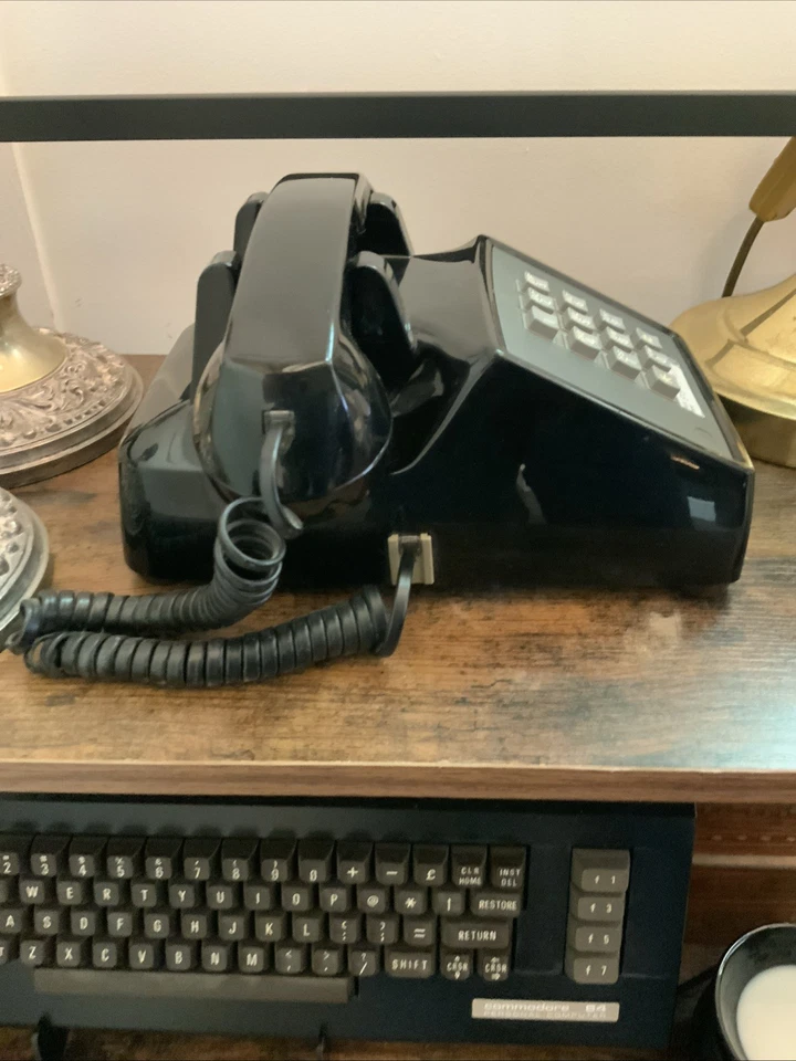 Western Electric Bell System Black Push Button Telephone Phone 2500 Tested - Image 4 of 4