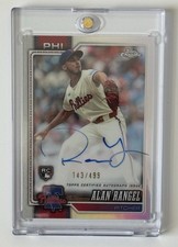 Alan Rangel Chrome 2026 /499 Auto