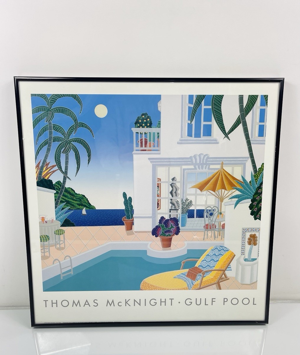 THOMAS McKNIGHT PALM BEACH 絵画 Palm Beach Pavilion