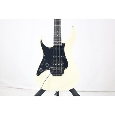 (FERNANDES) FR-55L Lefty White Made in Japan 1980s ST Type Electric Guitar MOD