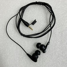 Sony MDR-NC31 Noise Cancelling Wired Earphones Black New Ear Tips Good Conditio