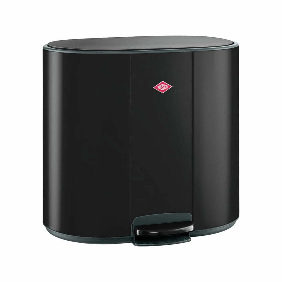 Wesco Poubelle Multi Collector 3 noir mat, Poubelle, 25 + 2 x 12 L - Photo 1/1