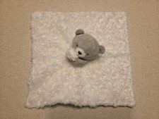 Just One You Carters Baby Lovey Teddy Bear Clouds White Grey