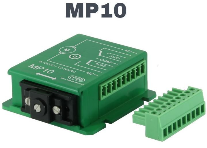 Moteur lent MP10 MTB avec course réglable et contacts auxiliaires